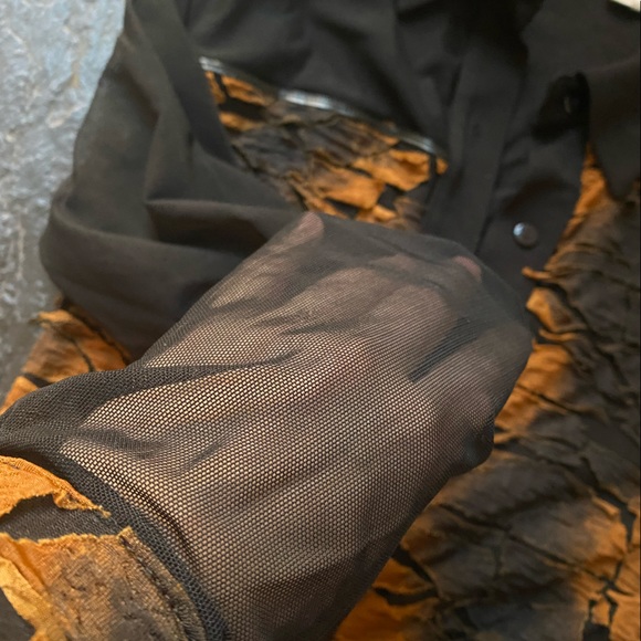 Vintage Joseph Ribkoff blouse long and sheer sleeve - Picture 10 of 13